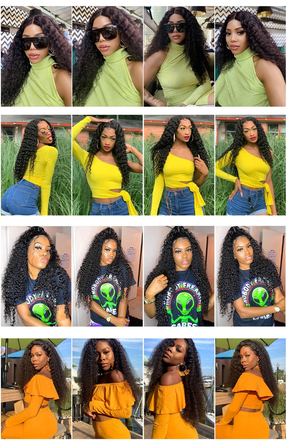 12A Brazilian Virgin Human Hair Kinky Curly Bundles With Frontal Ocean Water Wave Bundles With Frontal Bundles With Lace Closure