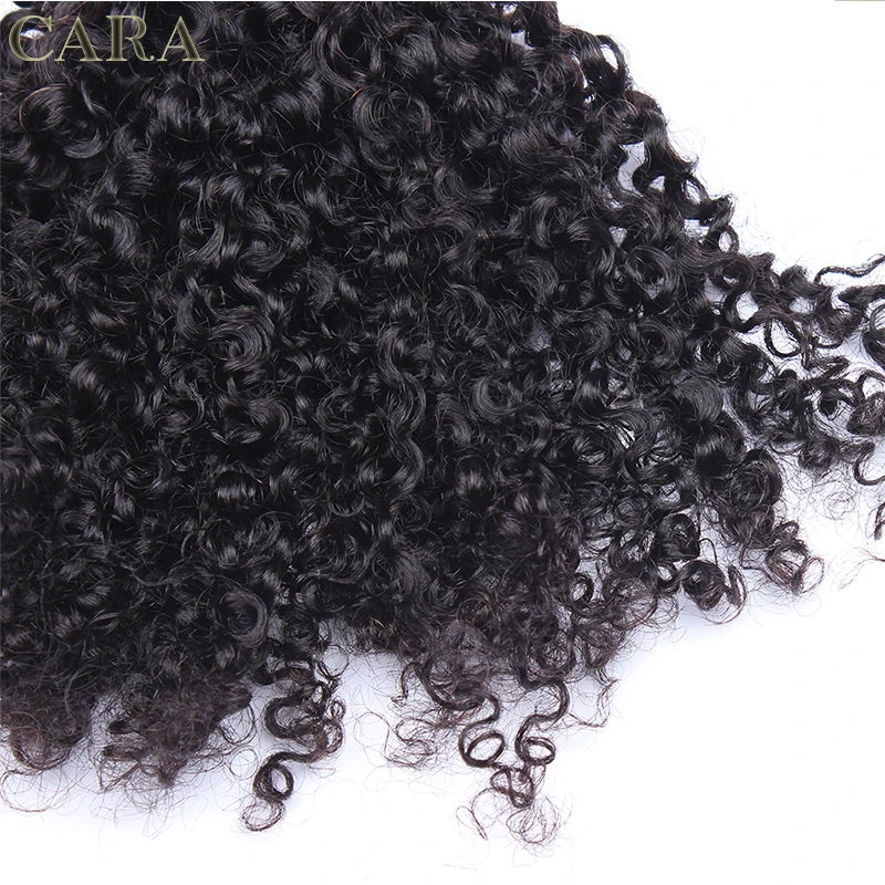 Burmese Curly Raw Human Hair Bundles 3C 4A Hair Bundles Sassy Curl Human Virgin Hair Weaving For Women Natural Black Color