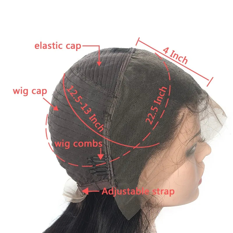 Blonde With Brown Root Human Hair Bob Wigs Straight Lace Front Wig 180 Density Honey Blonde Lace Frontal Wigs for Black Women
