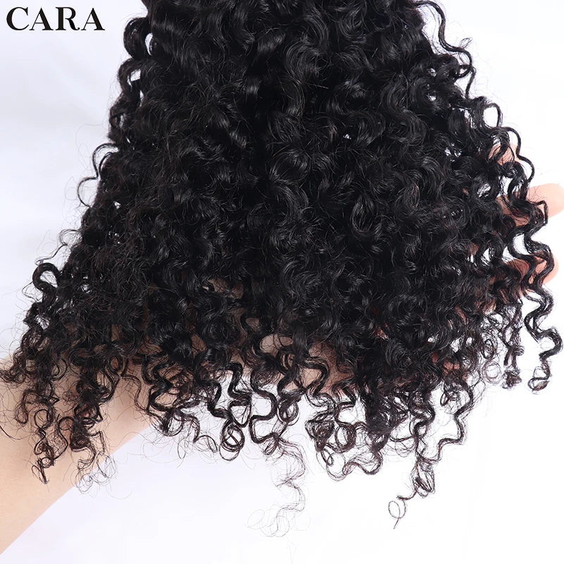 Burmese Curly Raw Human Hair Bundles 3C 4A Hair Bundles Sassy Curl Human Virgin Hair Weaving For Women Natural Black Color