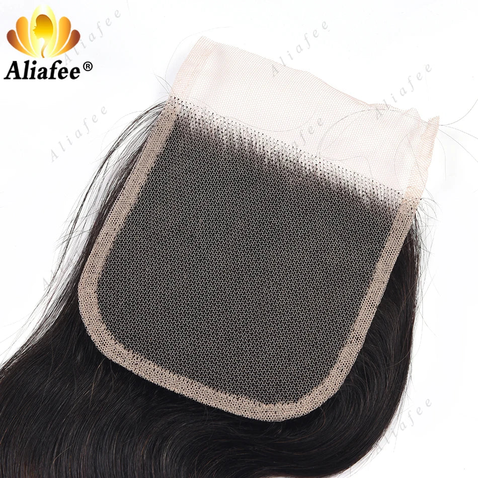 Highlights Red Blonde Colored Brazilian Hair Bundles With 5X5 Lace Closure Remy Body Wave Human Hair Bundles With 4x4 Closure